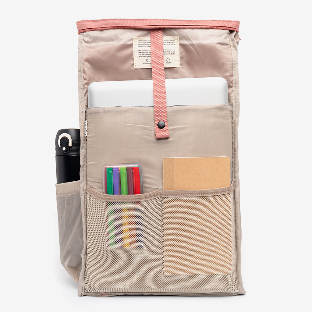 Roll Mini Backpack Dust Pink - Lefrik