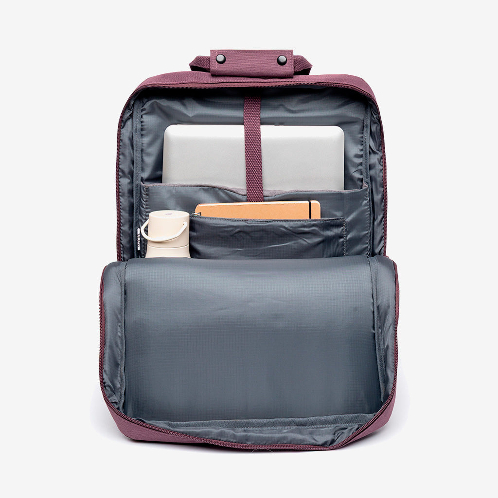 Daily 15" Backpack Maroon - Lefrik