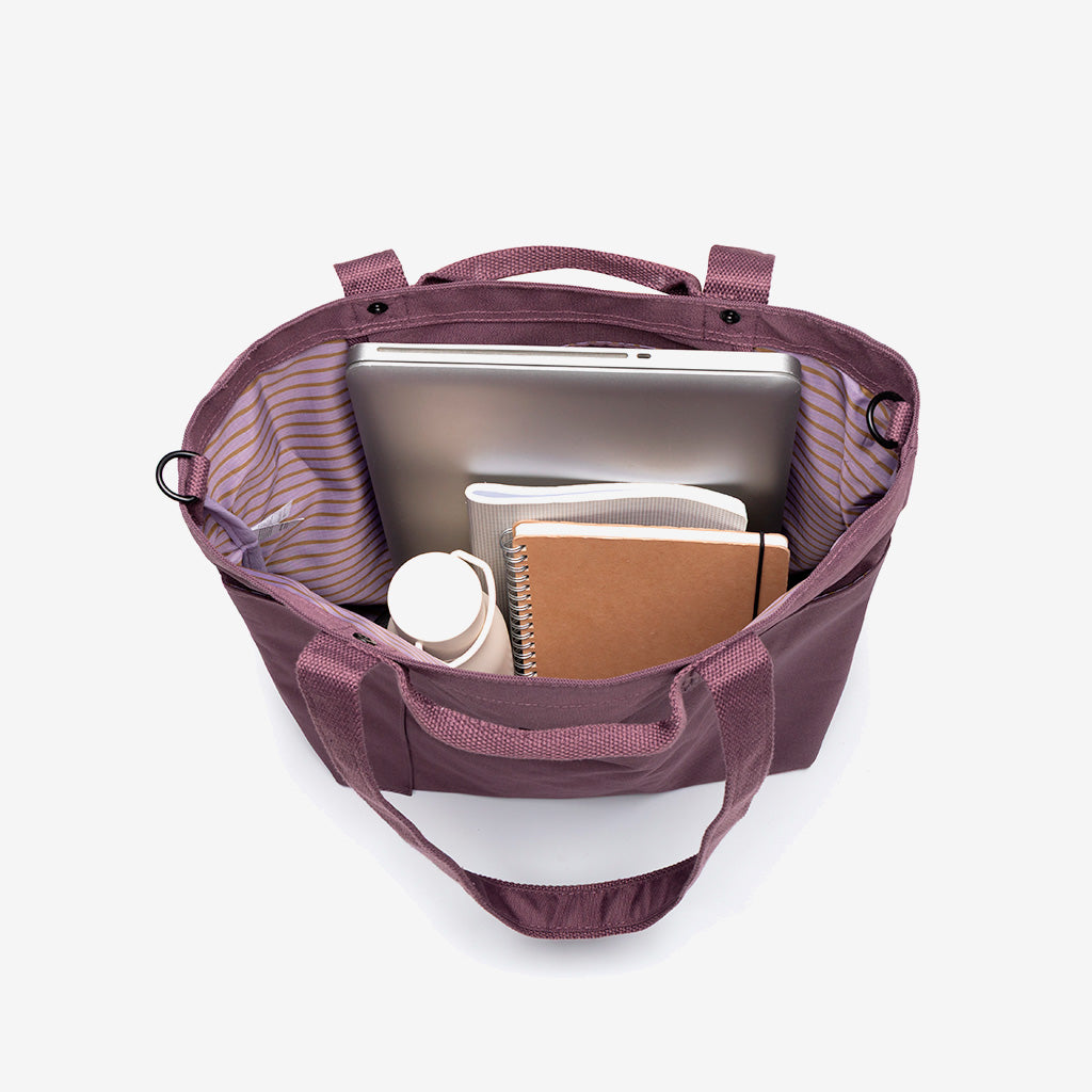 Raw Tote Bag Maroon - Lefrik
