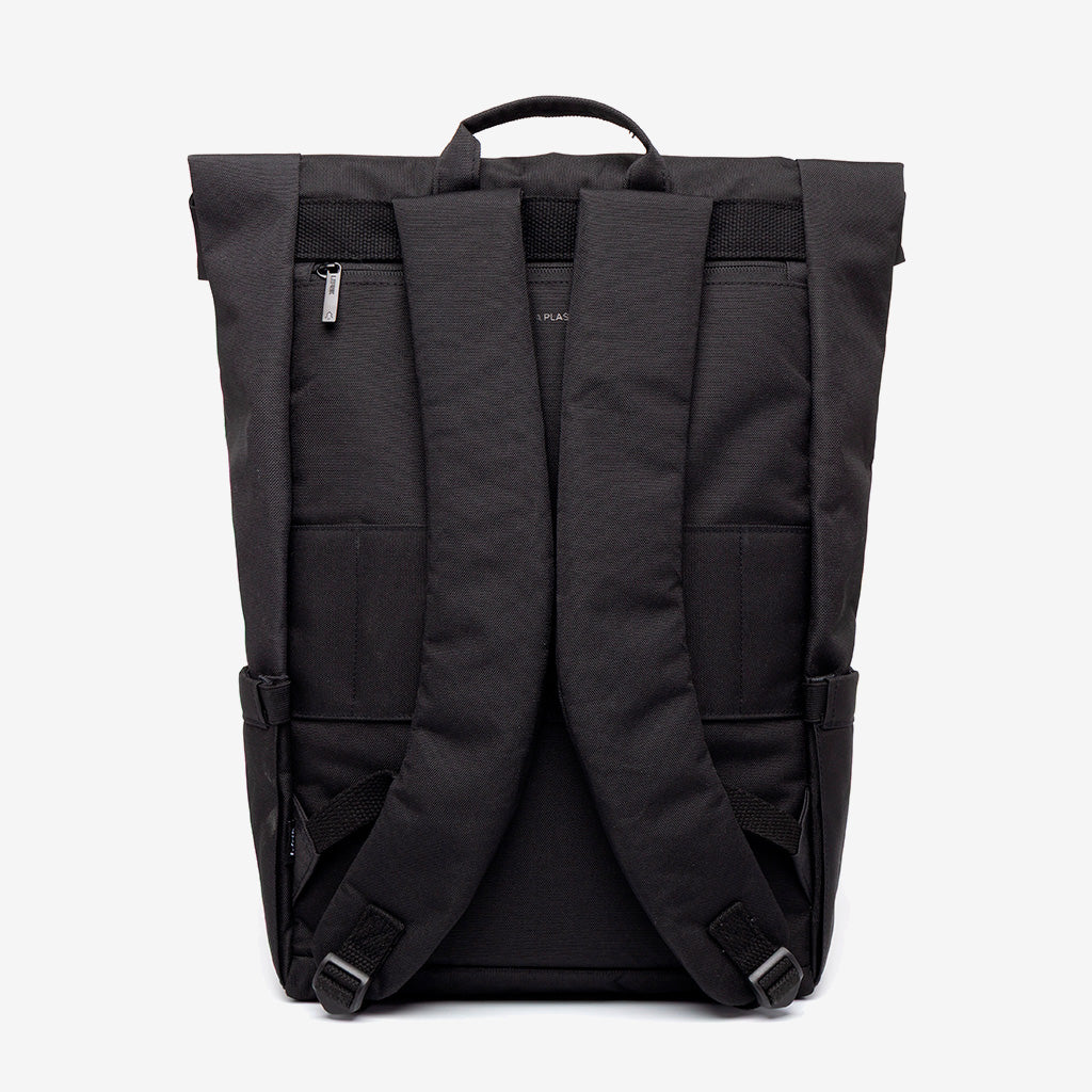 Roll Backpack Black - Lefrik