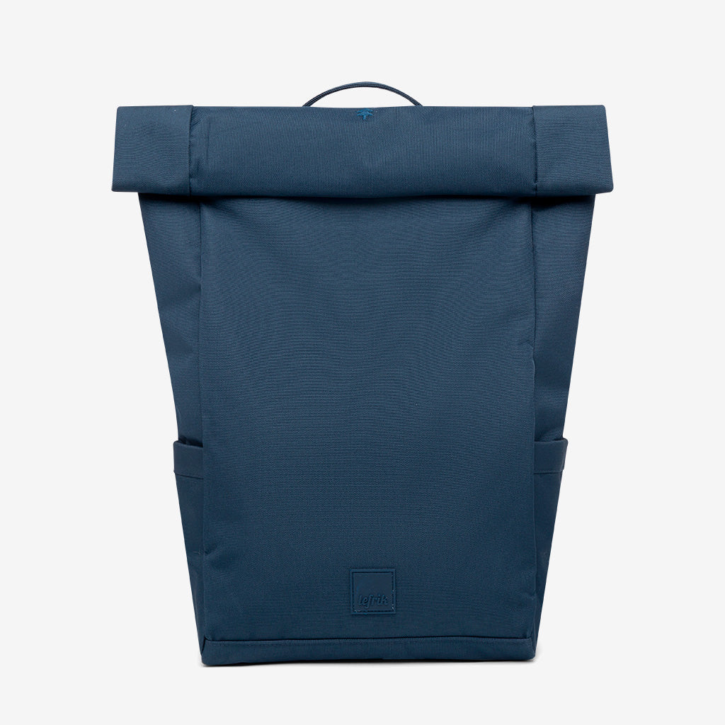 Roll Backpack Navy - Lefrik