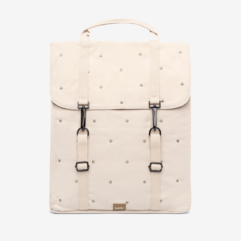 Handy Backpack Ecru Dots - Lefrik