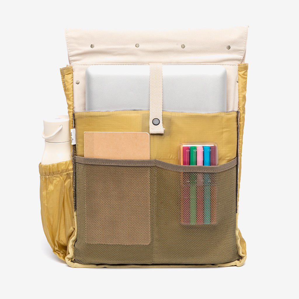 Handy Mini Backpack Ecru Dots - Lefrik