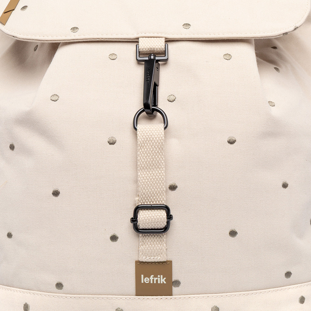 Kaut Backpack Ecru Dots - Lefrik