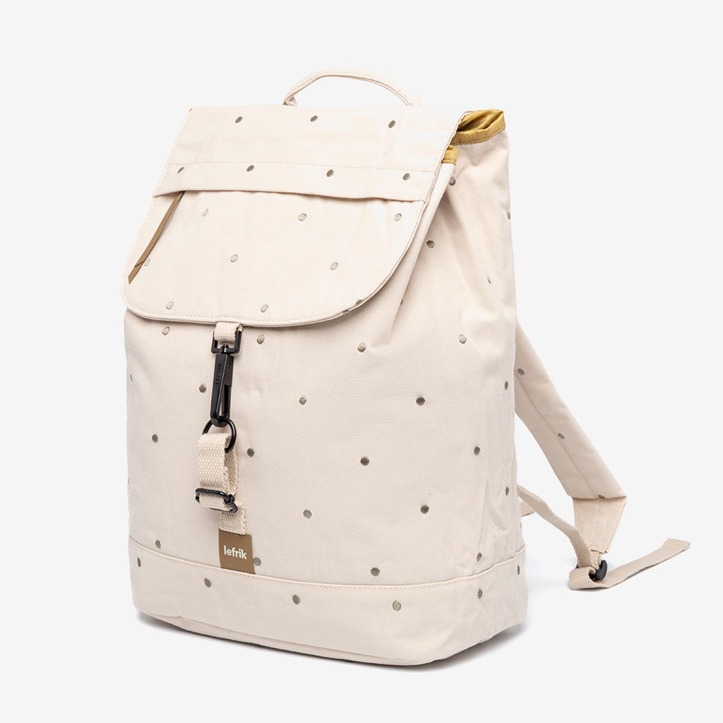 Kaut Backpack Ecru Dots - Lefrik