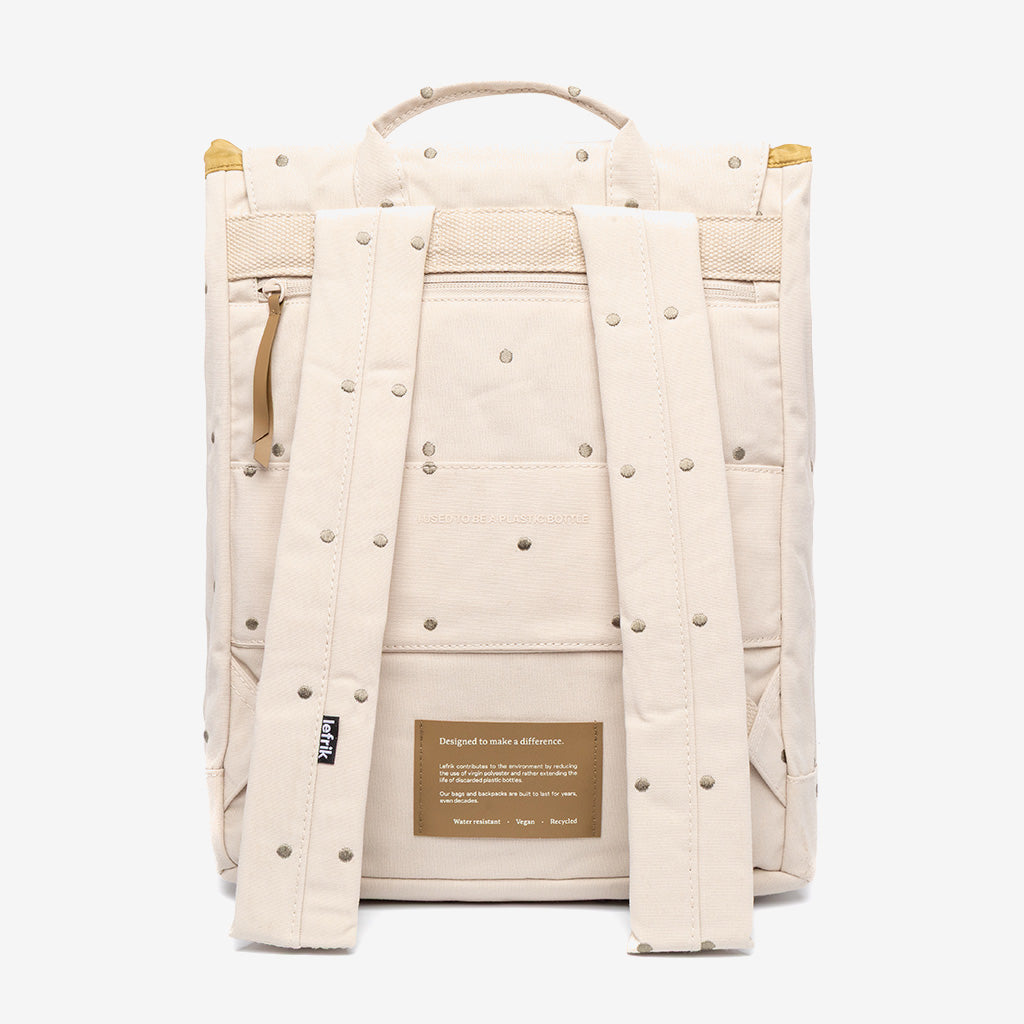 Kaut Backpack Ecru Dots - Lefrik