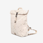 Roll Mini Backpack Ecru Dots - Lefrik