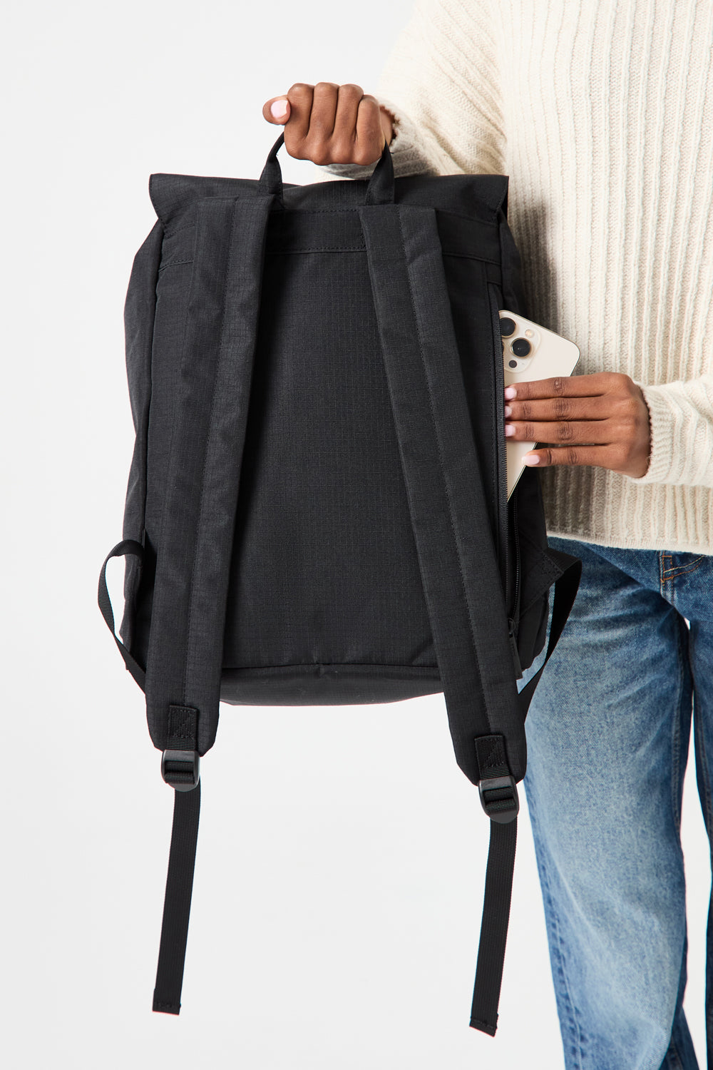 Kaut Backpack Black Lime - Lefrik