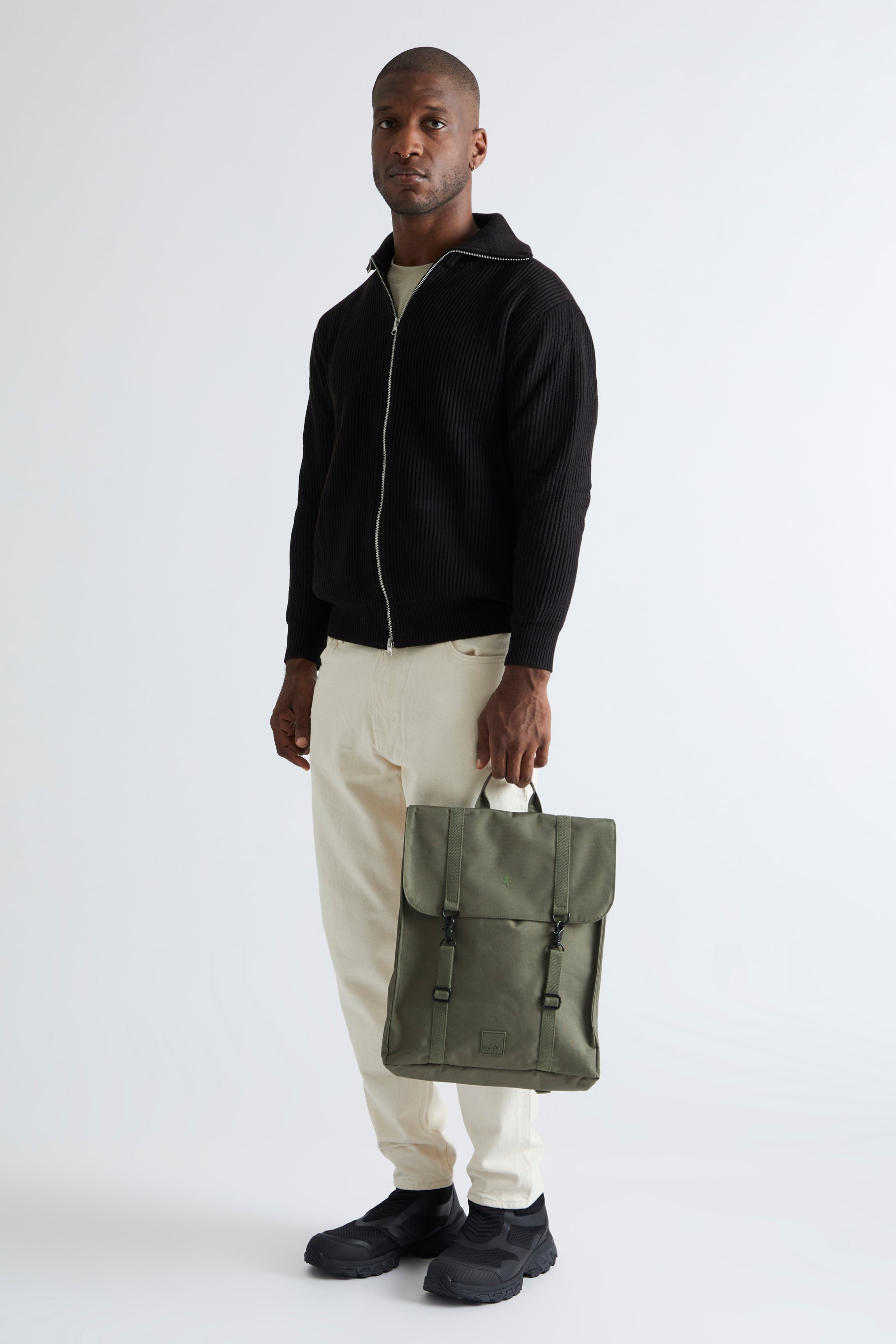 Handy Backpack Olive - Lefrik