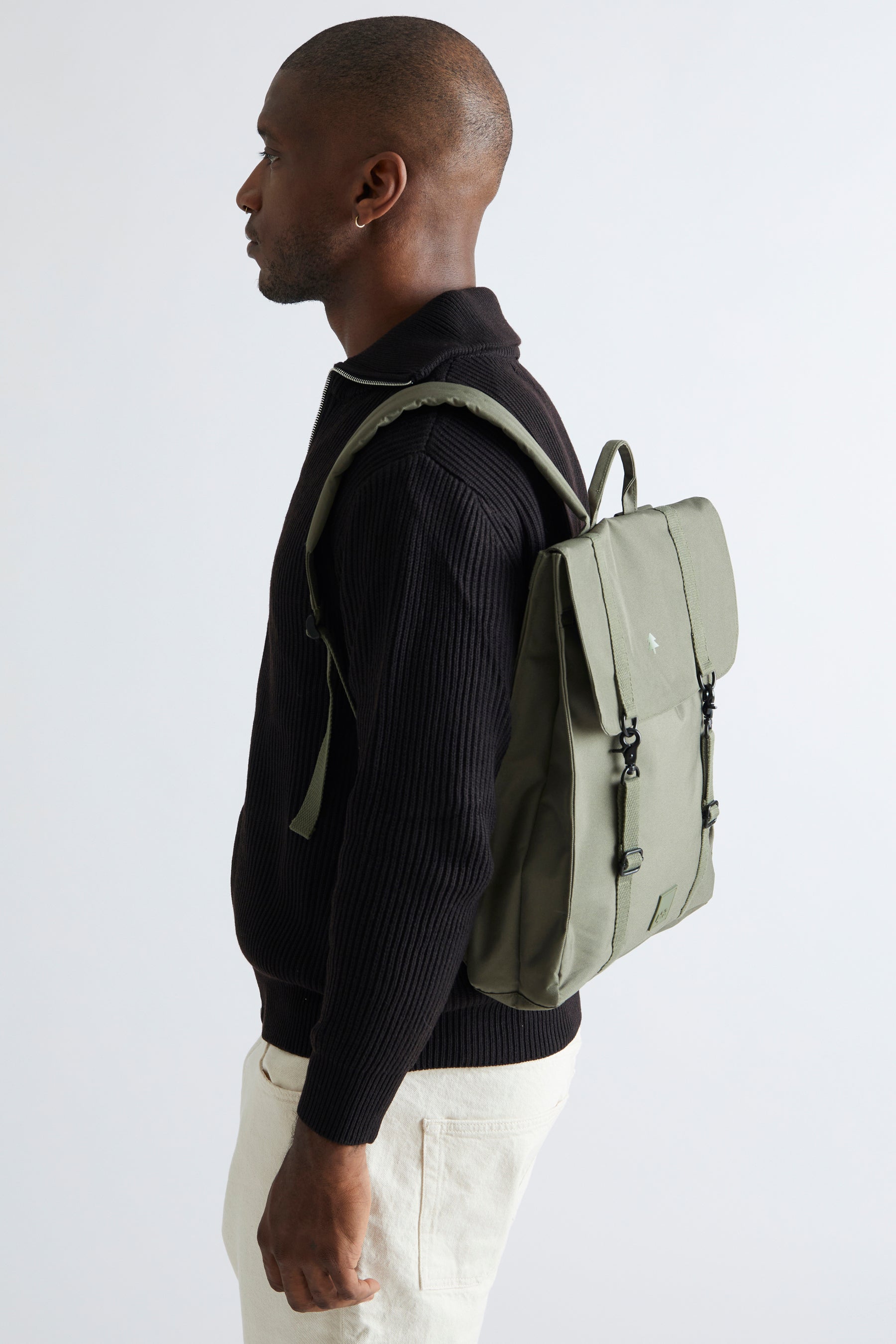 Handy Backpack Olive - Lefrik