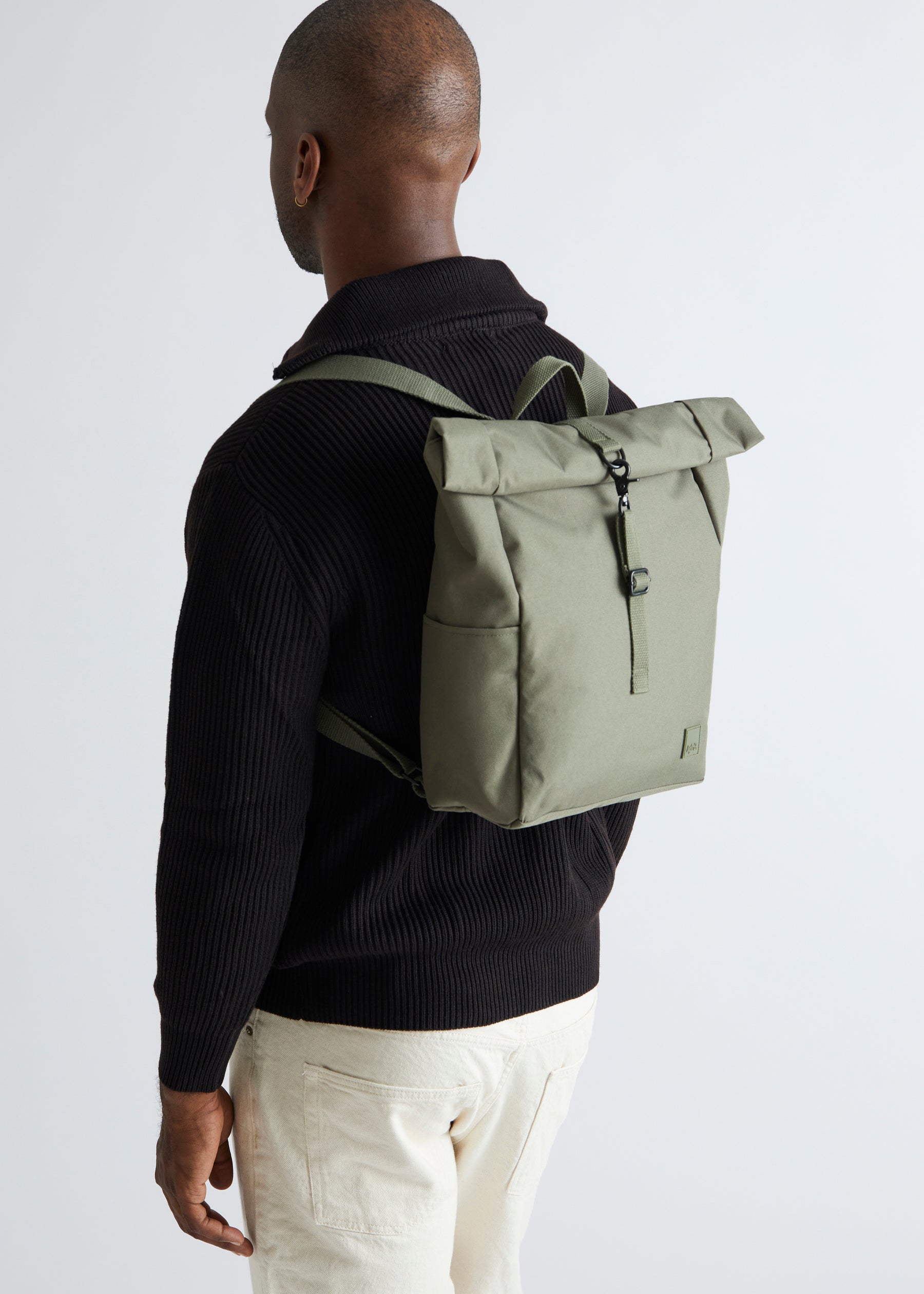 Roll Mini Backpack Olive - Lefrik