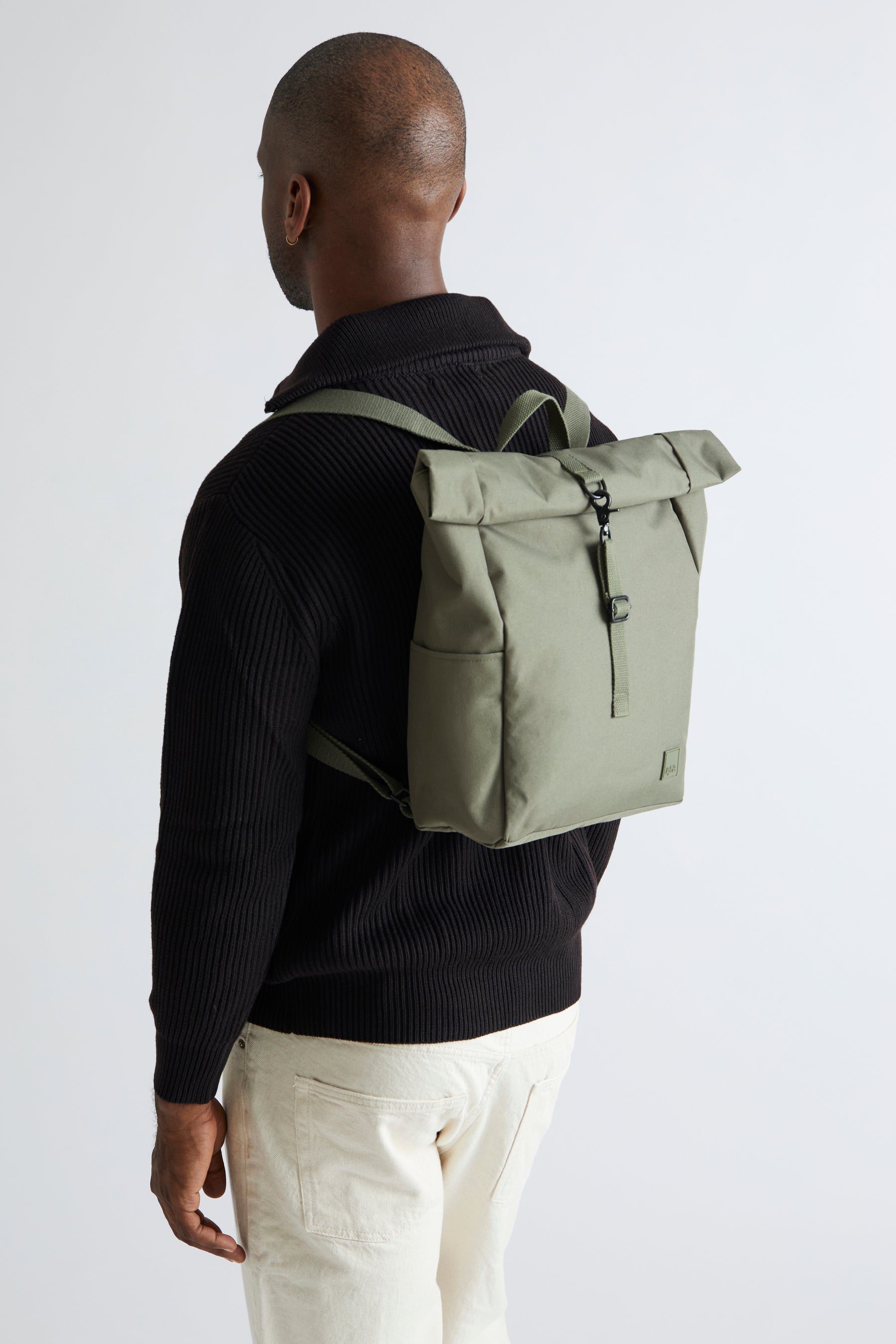 Roll Mini Backpack Olive - Lefrik
