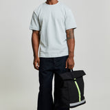 Lars Roll Backpack Black Lime - Lefrik