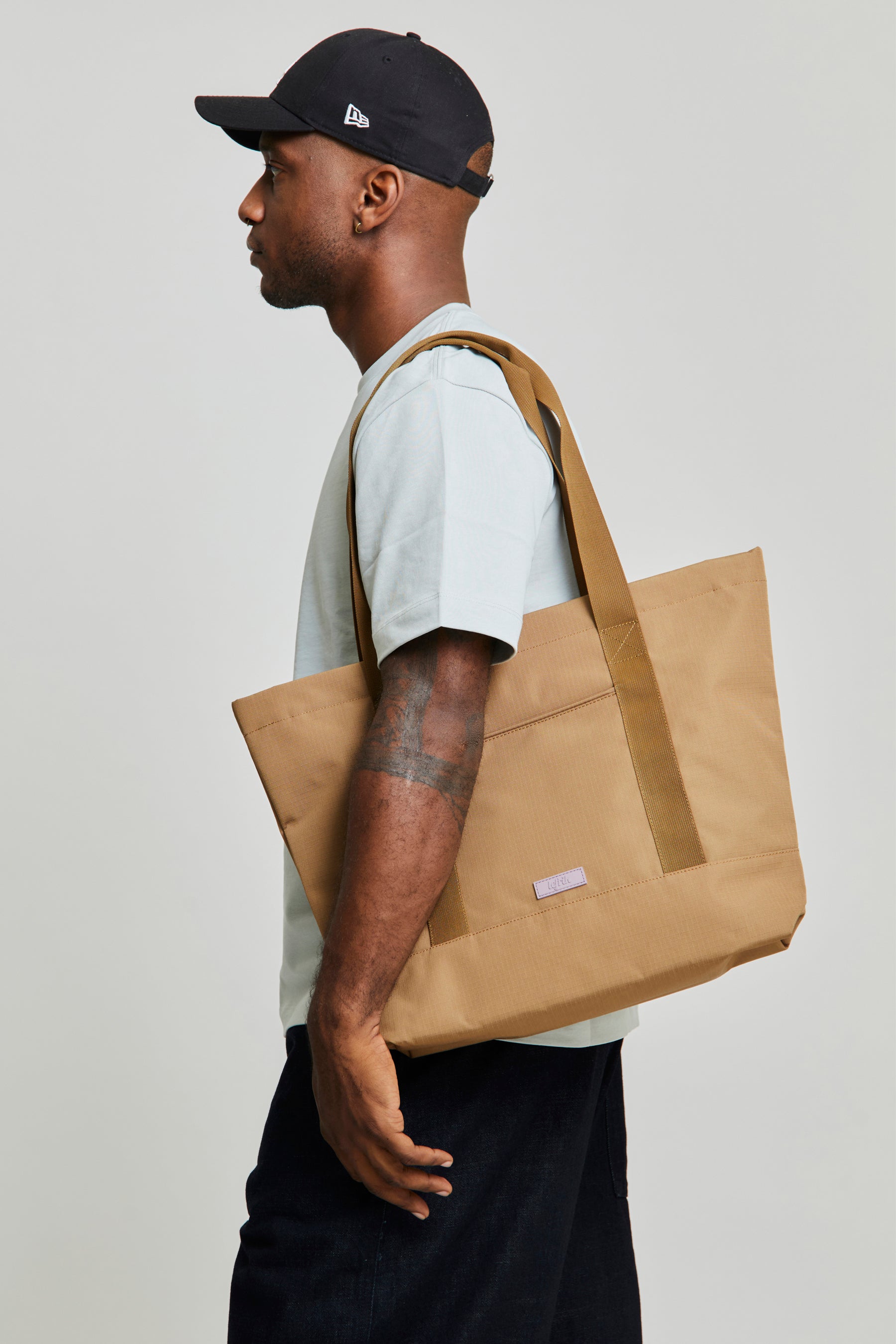 Strata Tote Bag Toffee - Lefrik