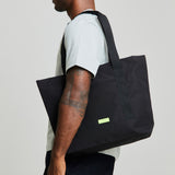 Strata Tote Bag Black Lime - Lefrik