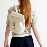 Kaut Mini Backpack Ecru - Lefrik