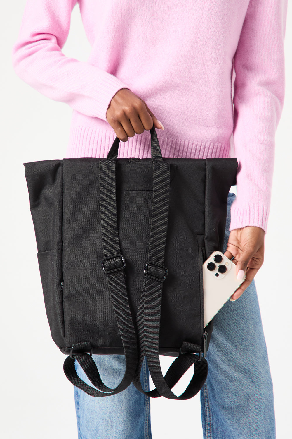 Roll Mini Backpack Black - Lefrik