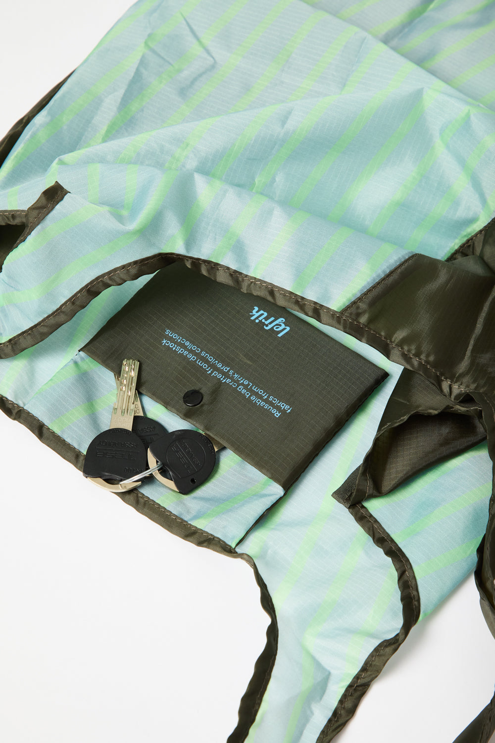Offcut Bag Olive Dream Blue - Lefrik