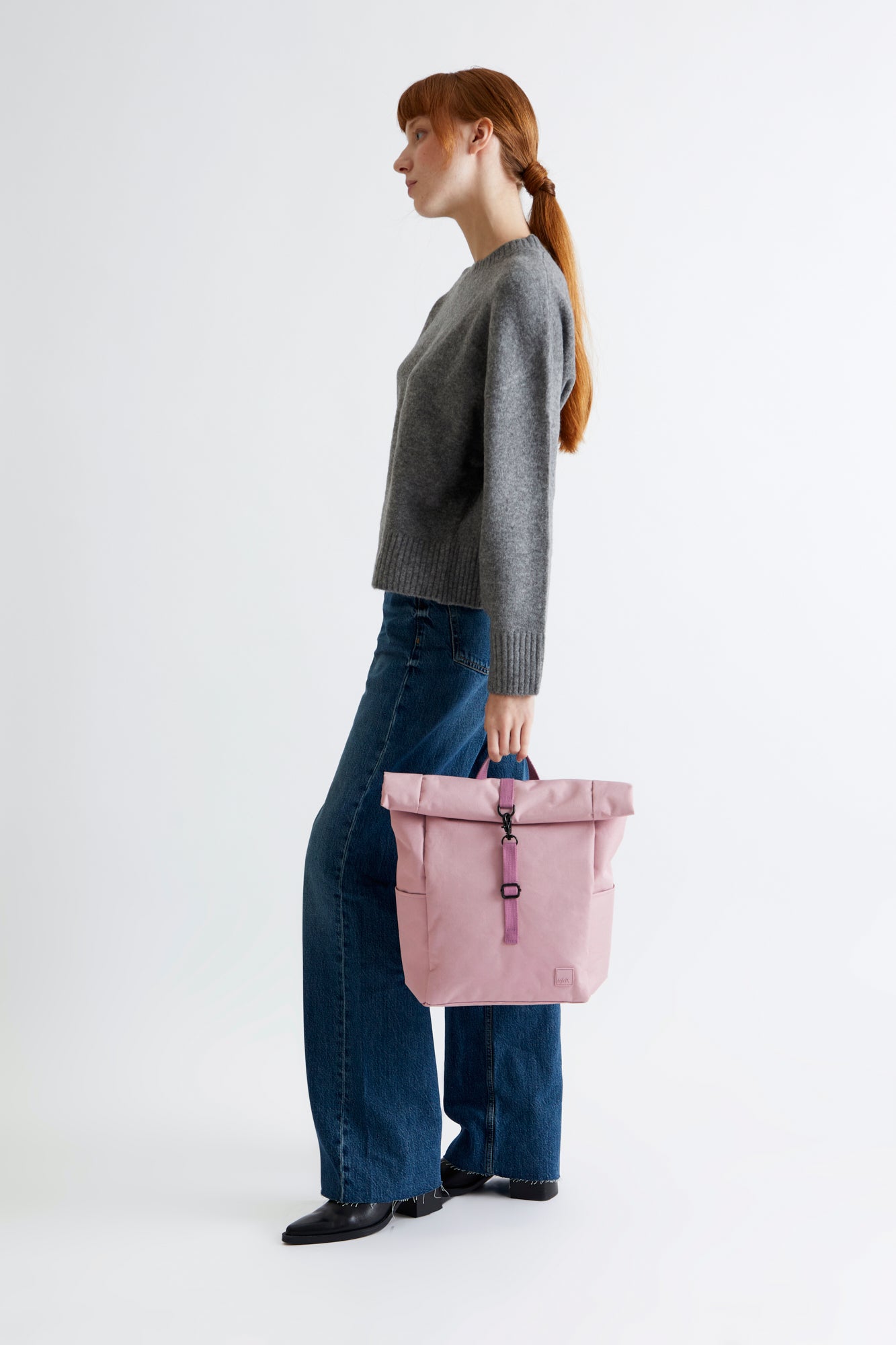 Roll Mini Backpack Mauve - Lefrik