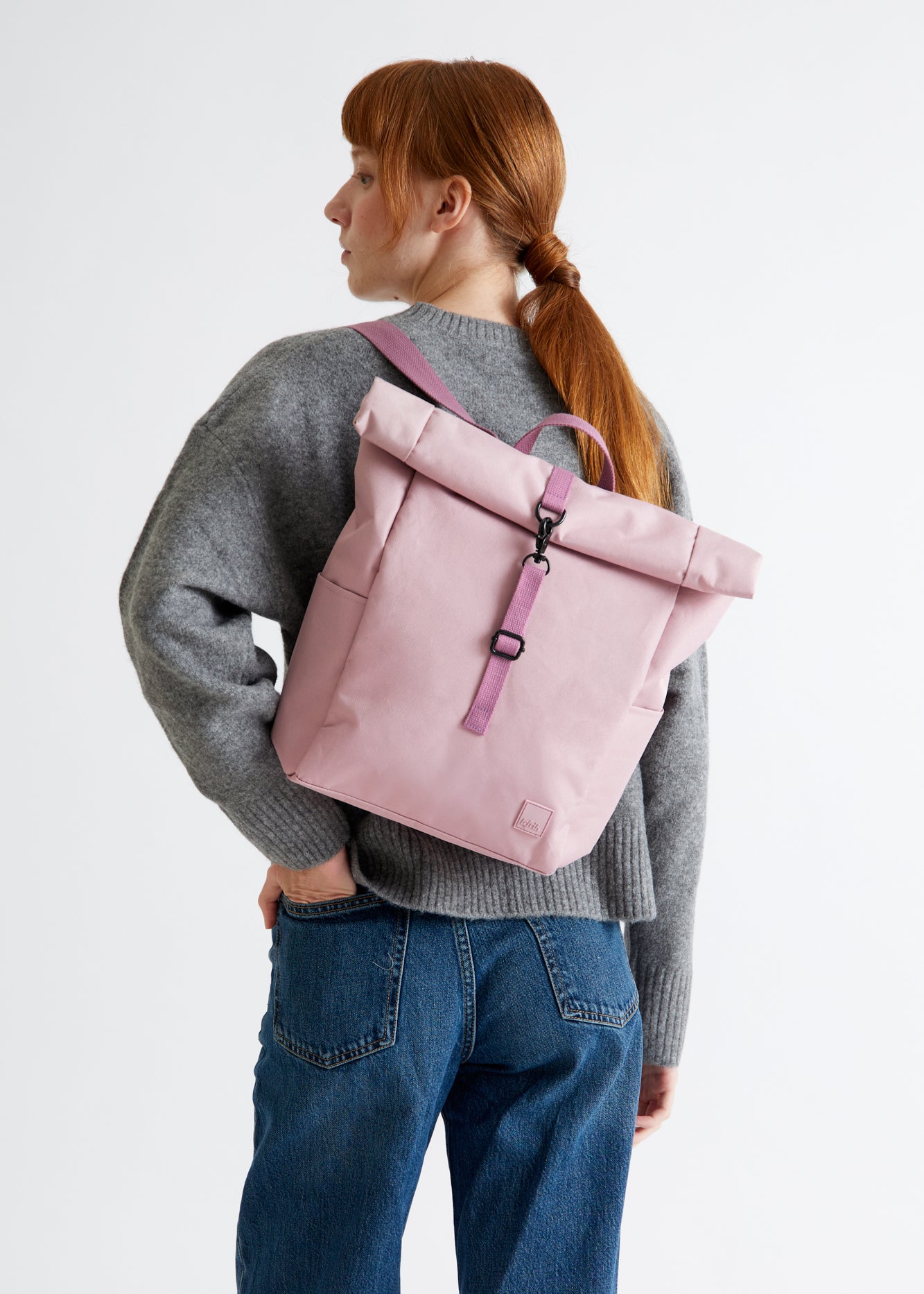 Roll Mini Backpack Mauve - Lefrik