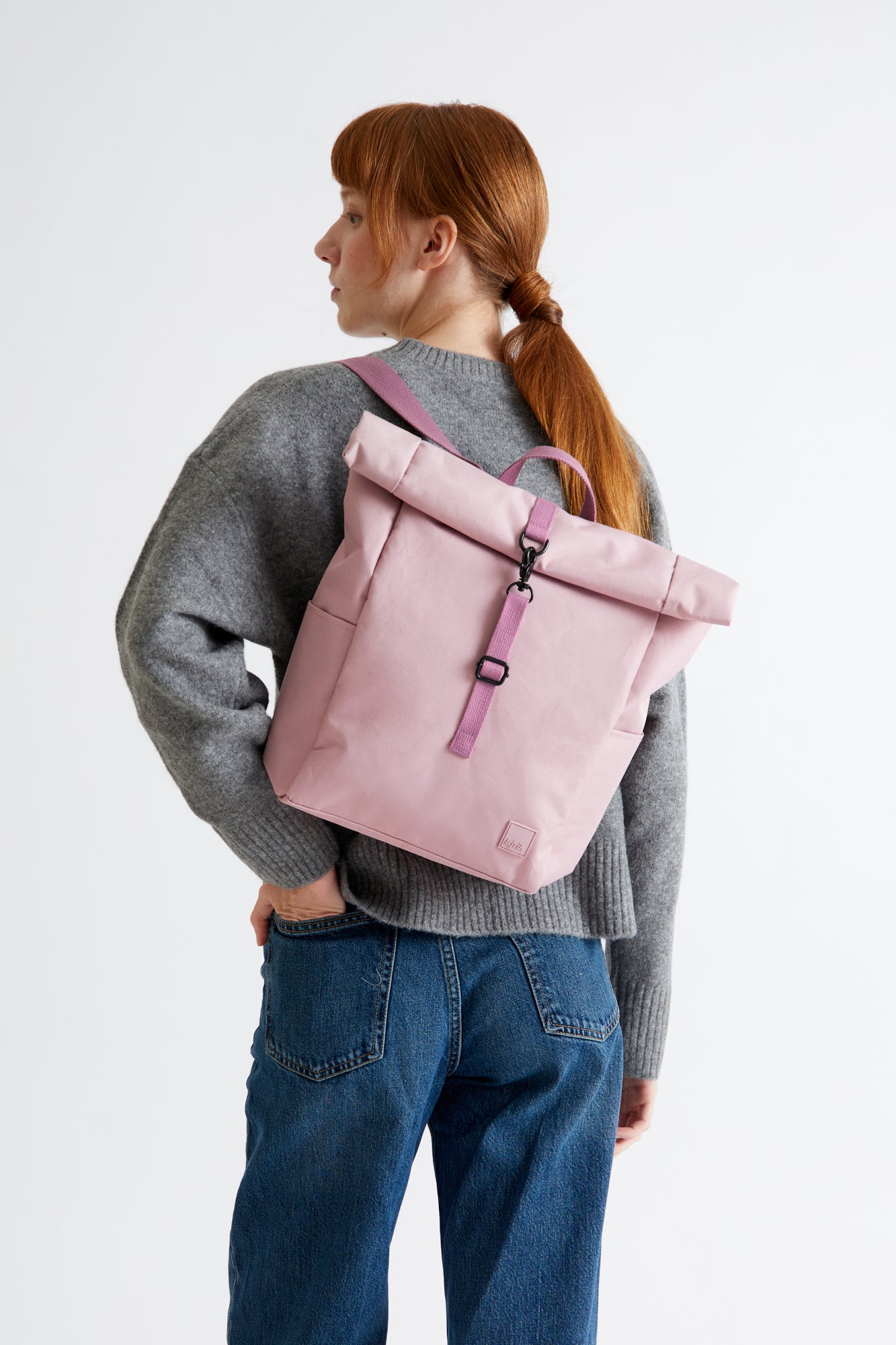 Roll Mini Backpack Mauve - Lefrik