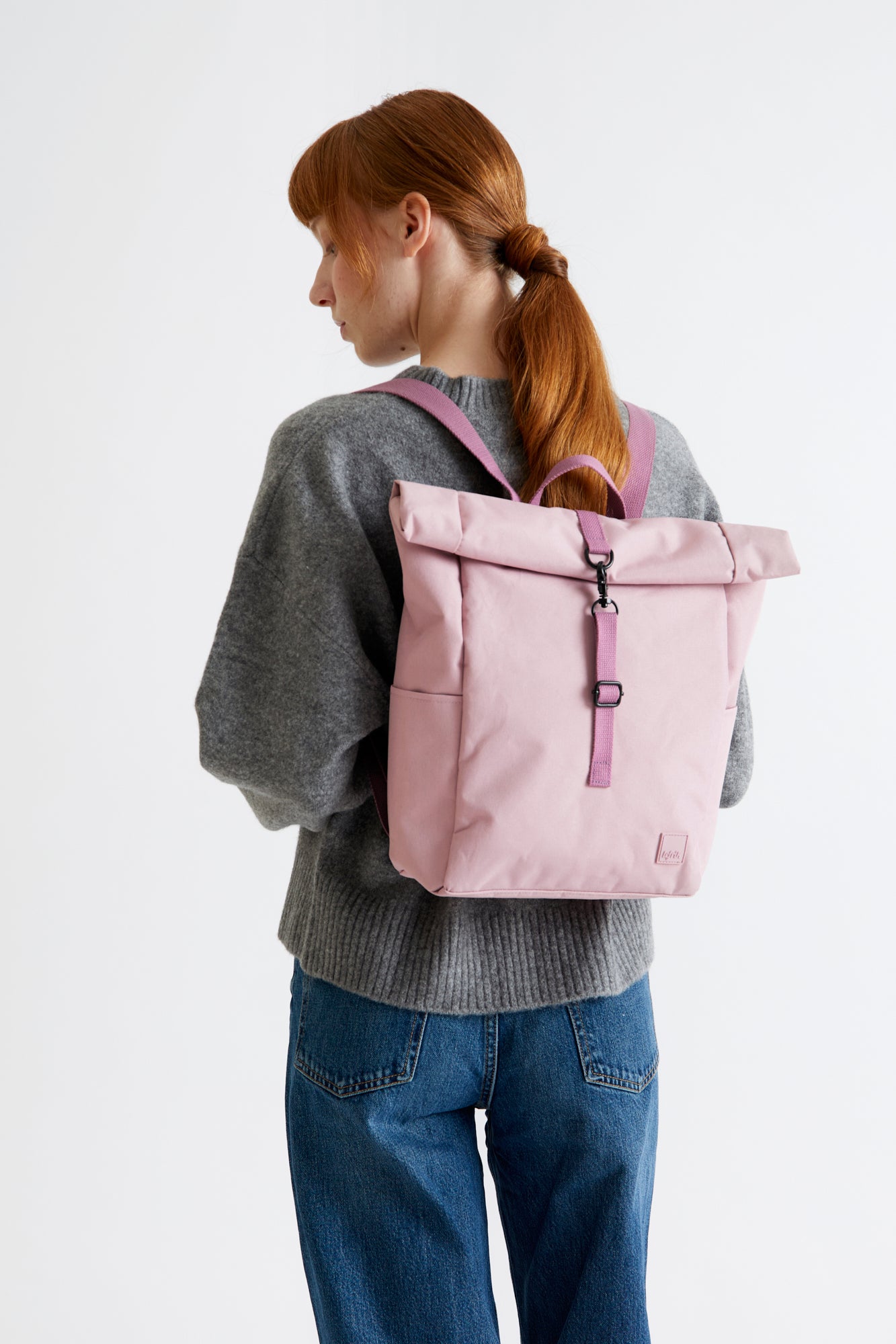 Roll Mini Backpack Mauve - Lefrik