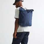 Roll Backpack Navy - Lefrik