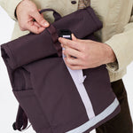 Lars Roll Backpack Wine - Lefrik