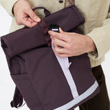 Lars Roll Backpack Wine - Lefrik