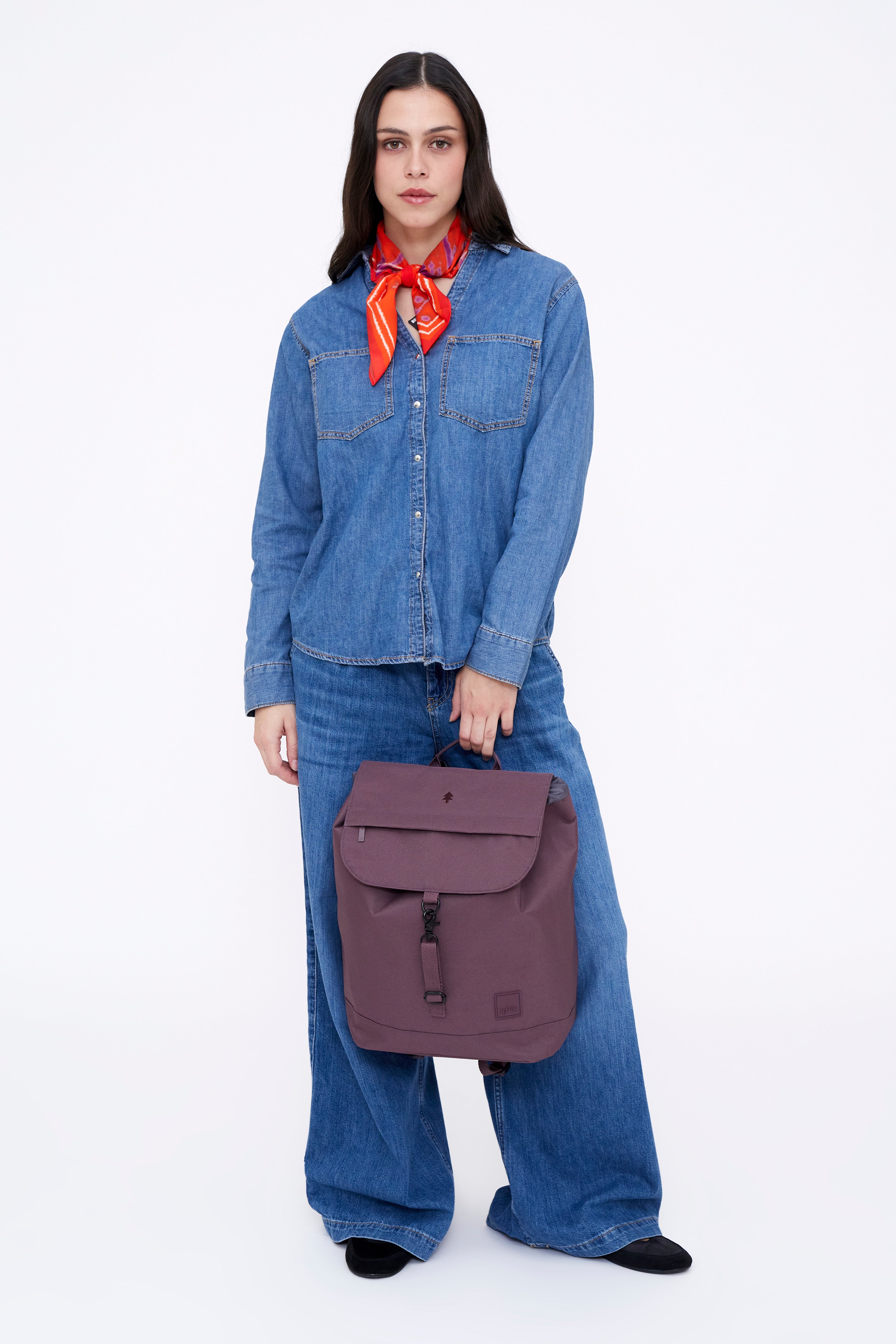 Kaut Backpack Maroon - Lefrik
