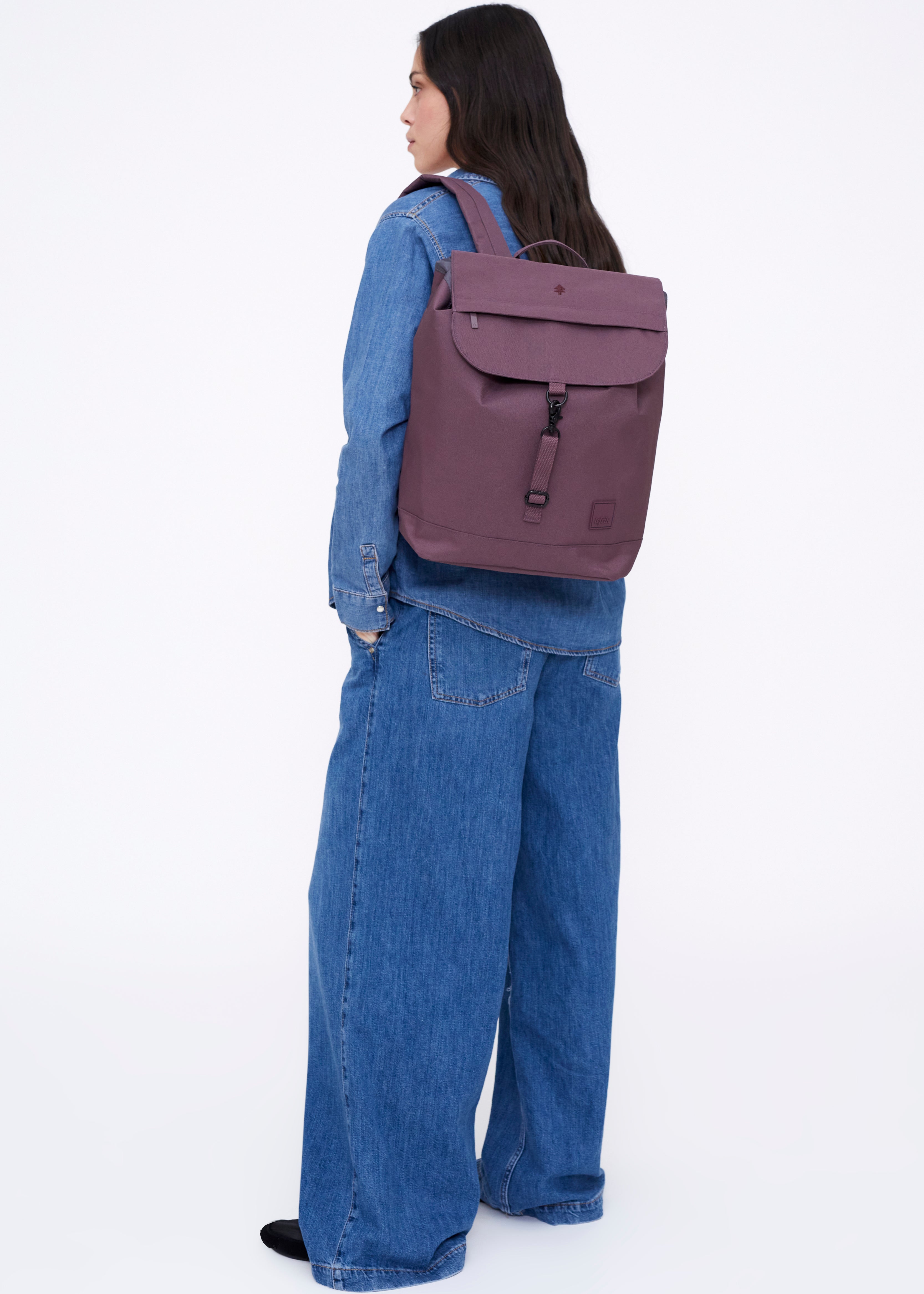Kaut Backpack Maroon - Lefrik