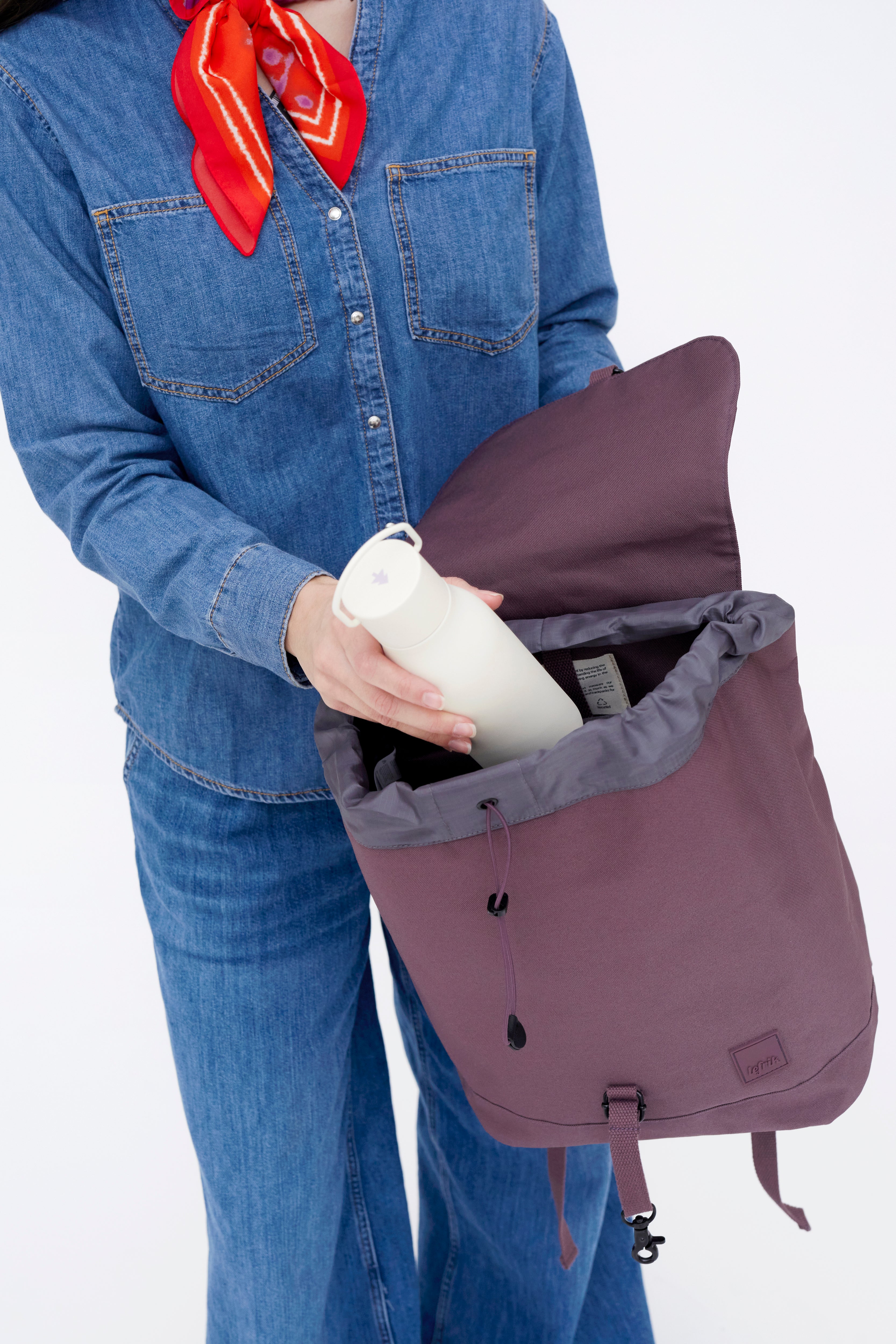 Kaut Backpack Maroon - Lefrik