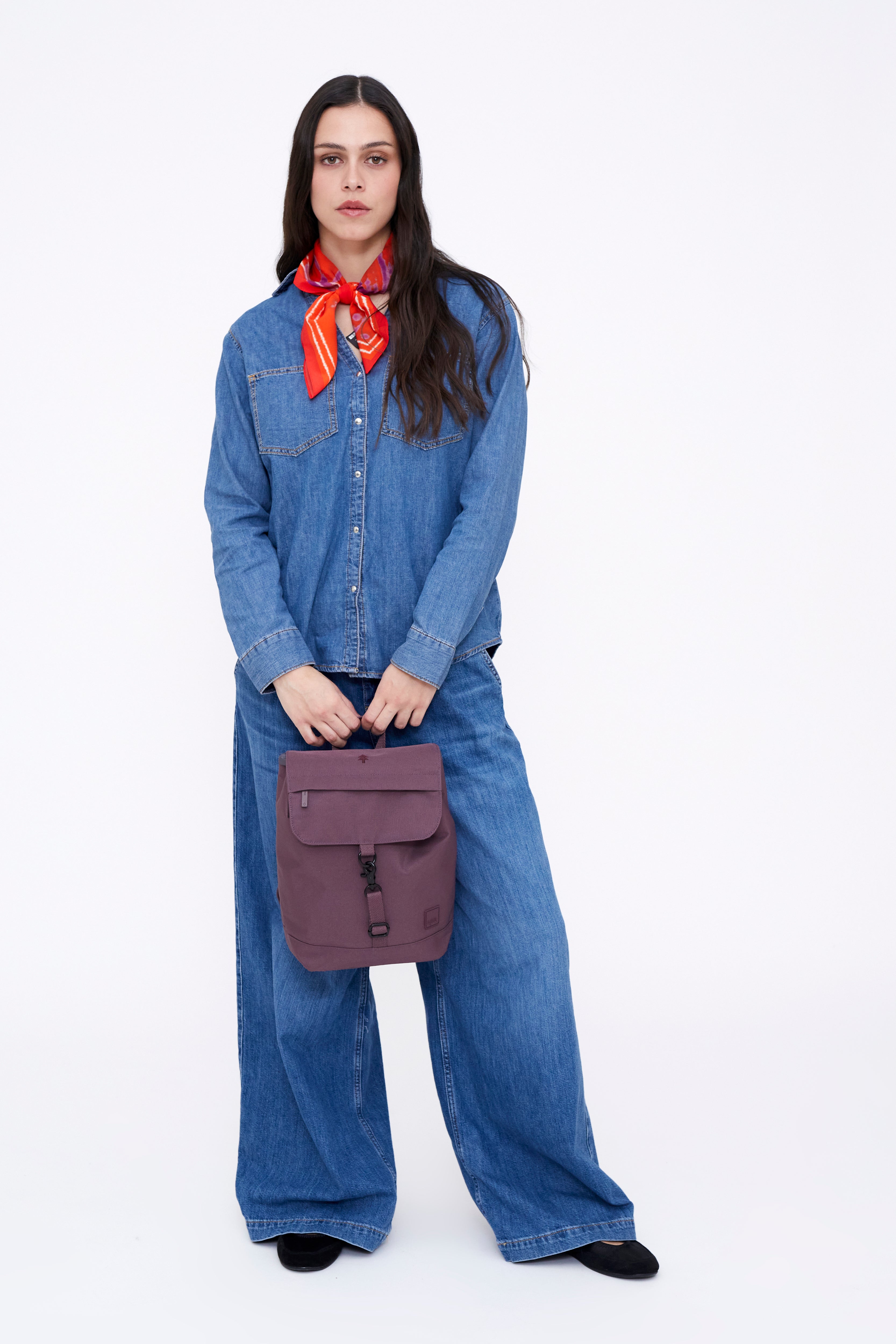 Kaut Mini Backpack Maroon - Lefrik