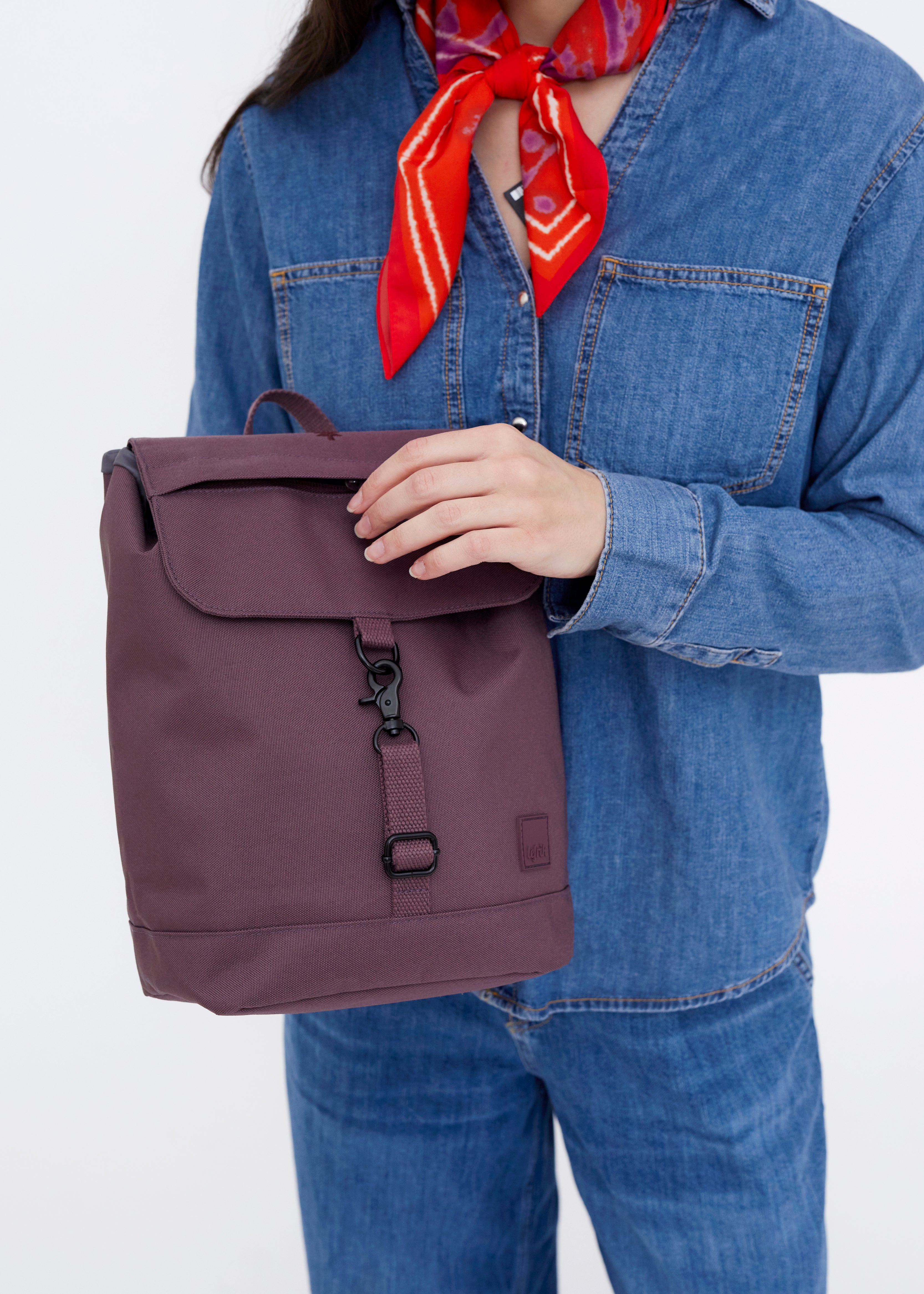 Kaut Mini Backpack Maroon - Lefrik