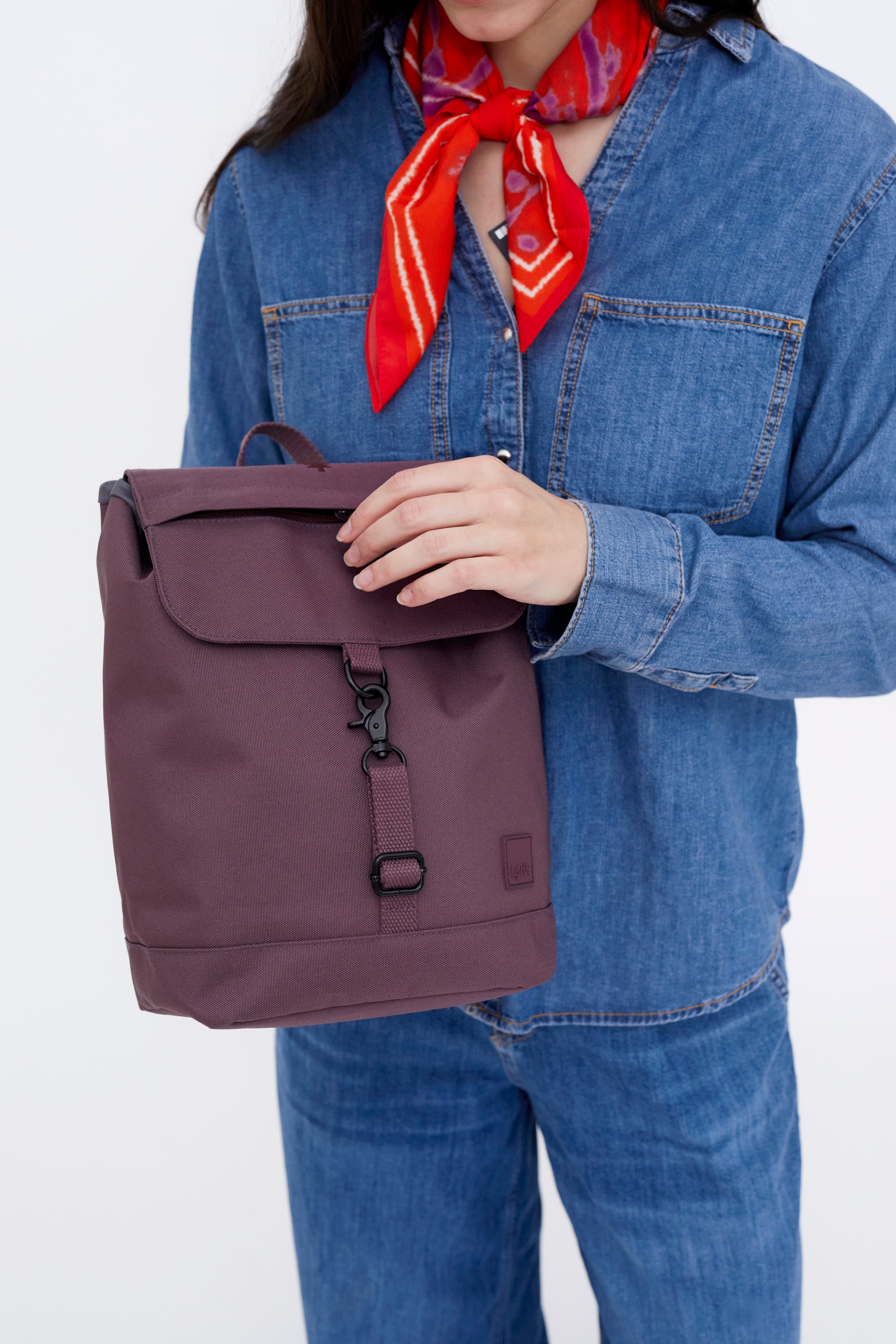 Kaut Mini Backpack Maroon - Lefrik