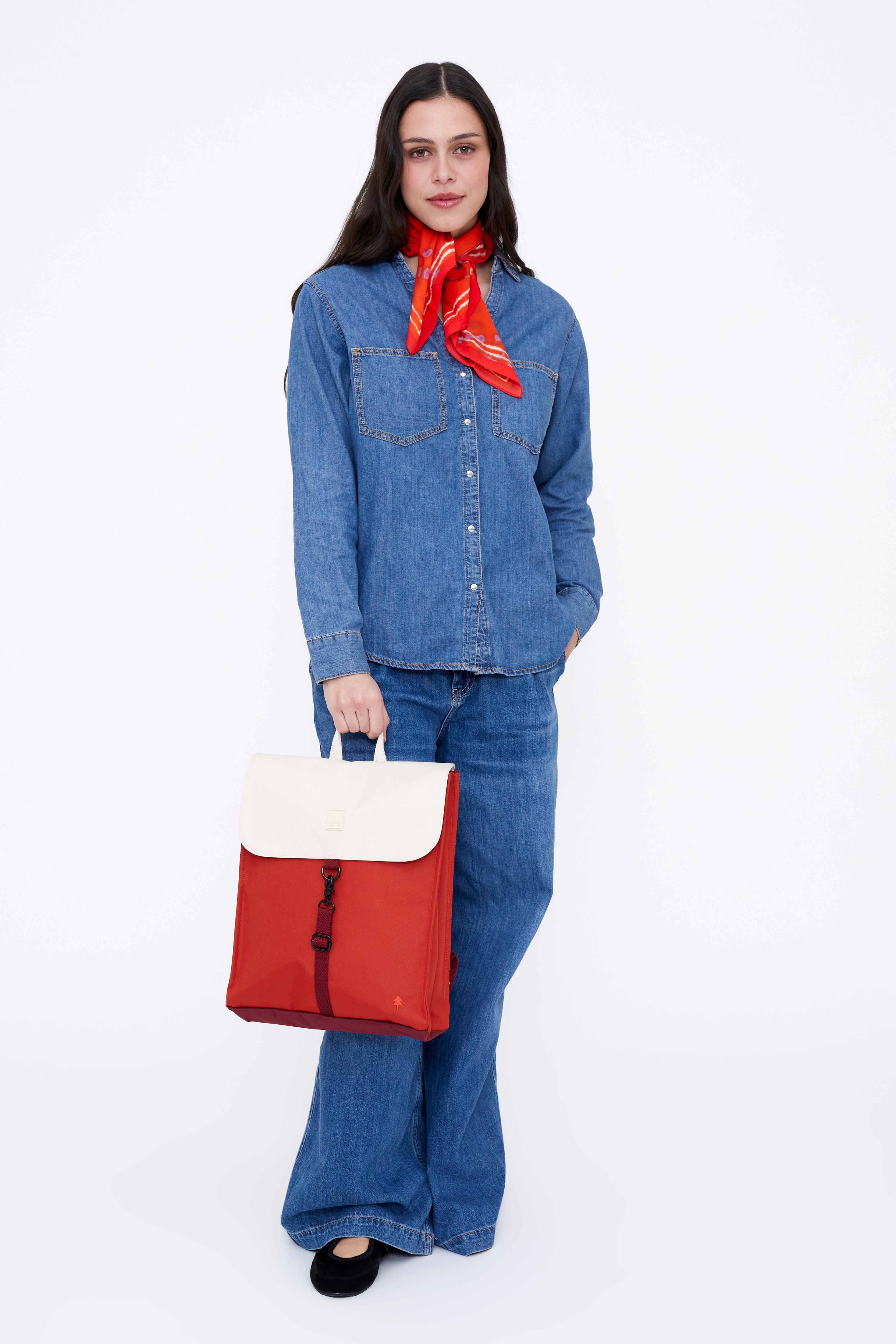 Handy Mini Backpack Cherry Block - Lefrik