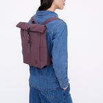Roll Mini Backpack Maroon - Lefrik