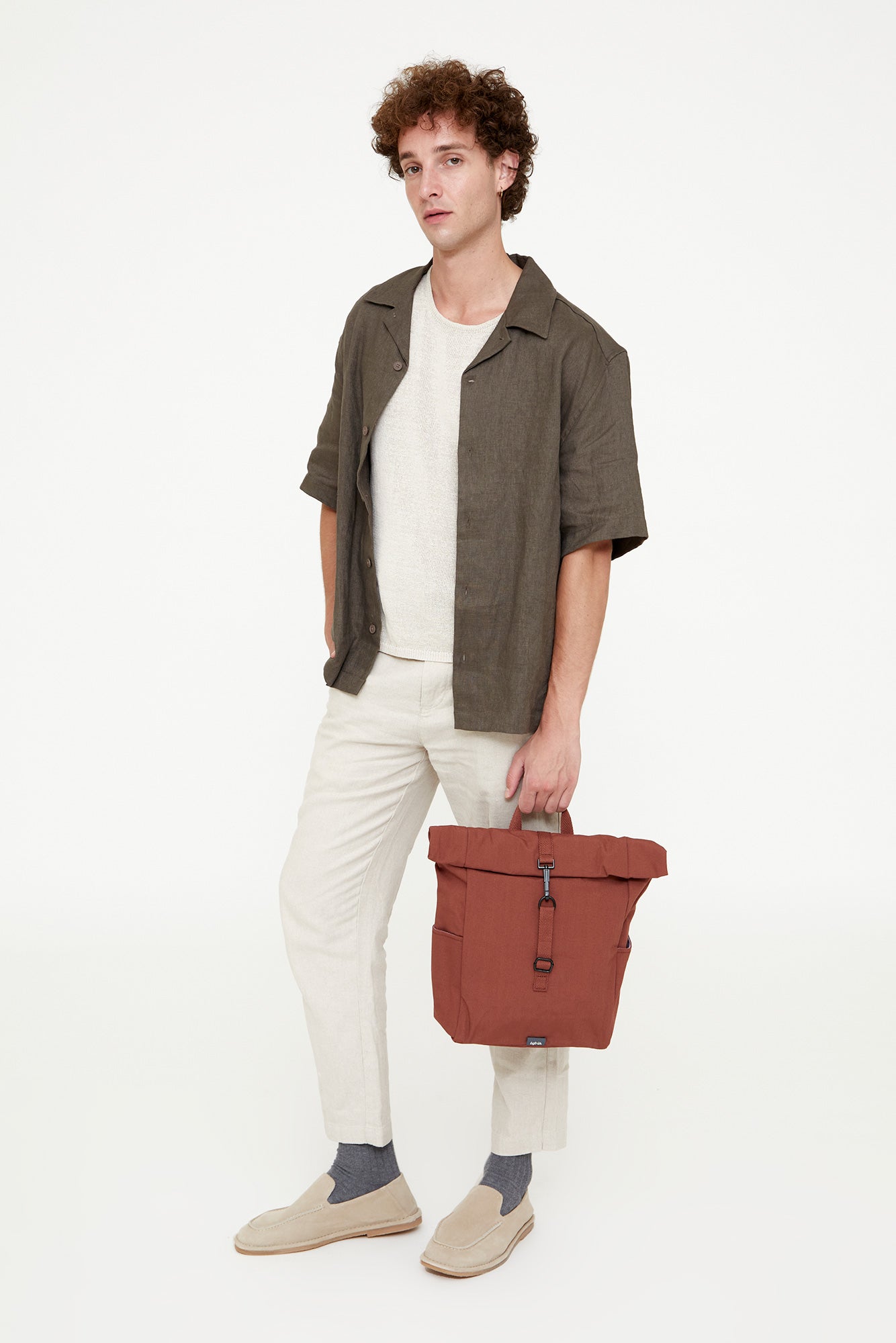 Roll Mini Backpack Bronze - Lefrik