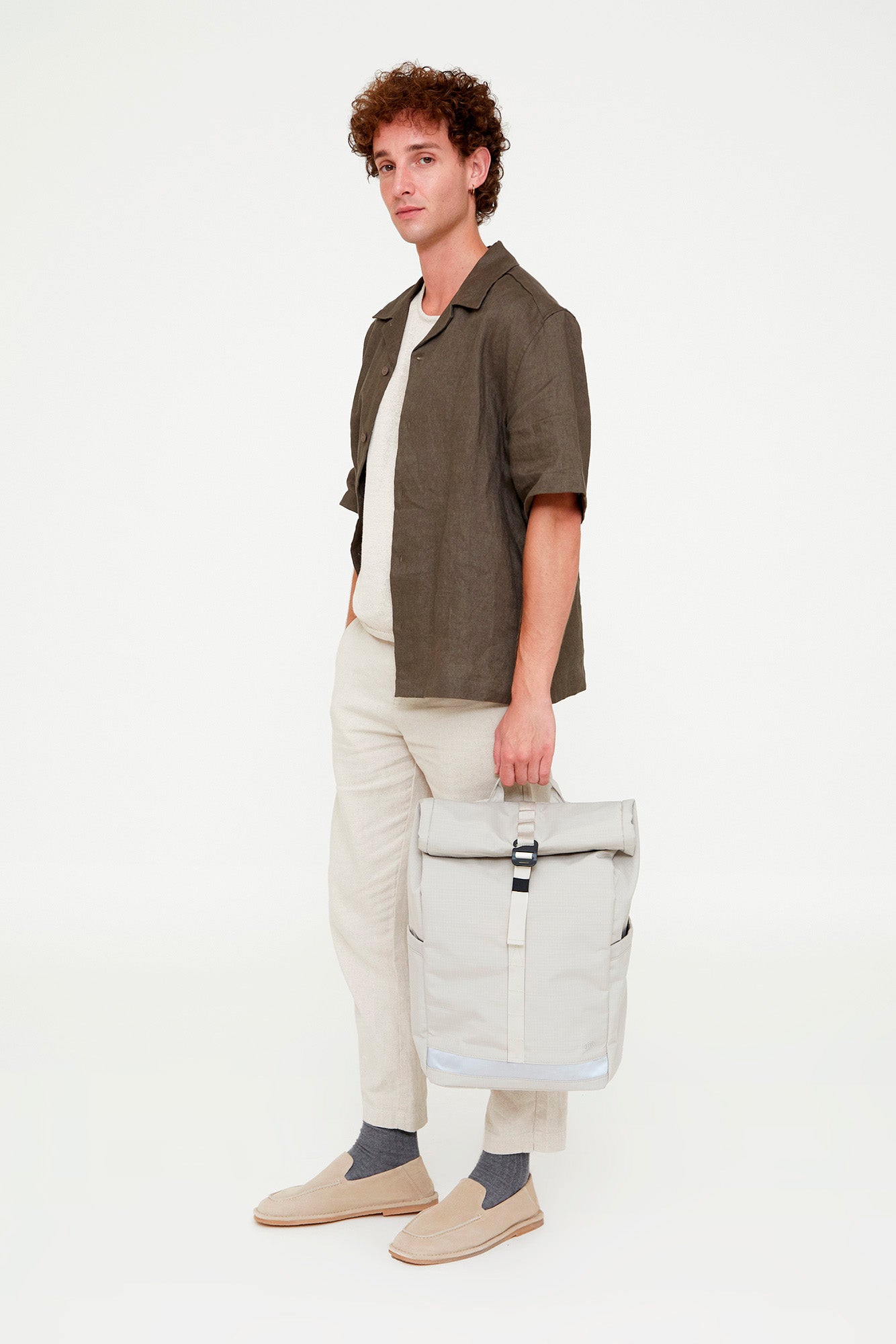 Lars Roll Backpack Fossil - Lefrik