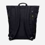 Lars Roll Backpack Black Lime - Lefrik
