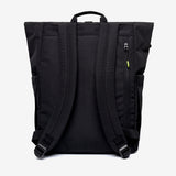 Lars Roll Backpack Black Lime - Lefrik