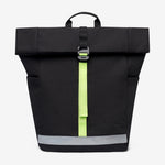 Lars Roll Backpack Black Lime - Lefrik