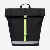 Lars Roll Backpack Black Lime - Lefrik