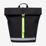 Pack Lars Roll Backpack Black Lime - Lefrik