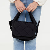 Bolso trenzado Ani Mini Black