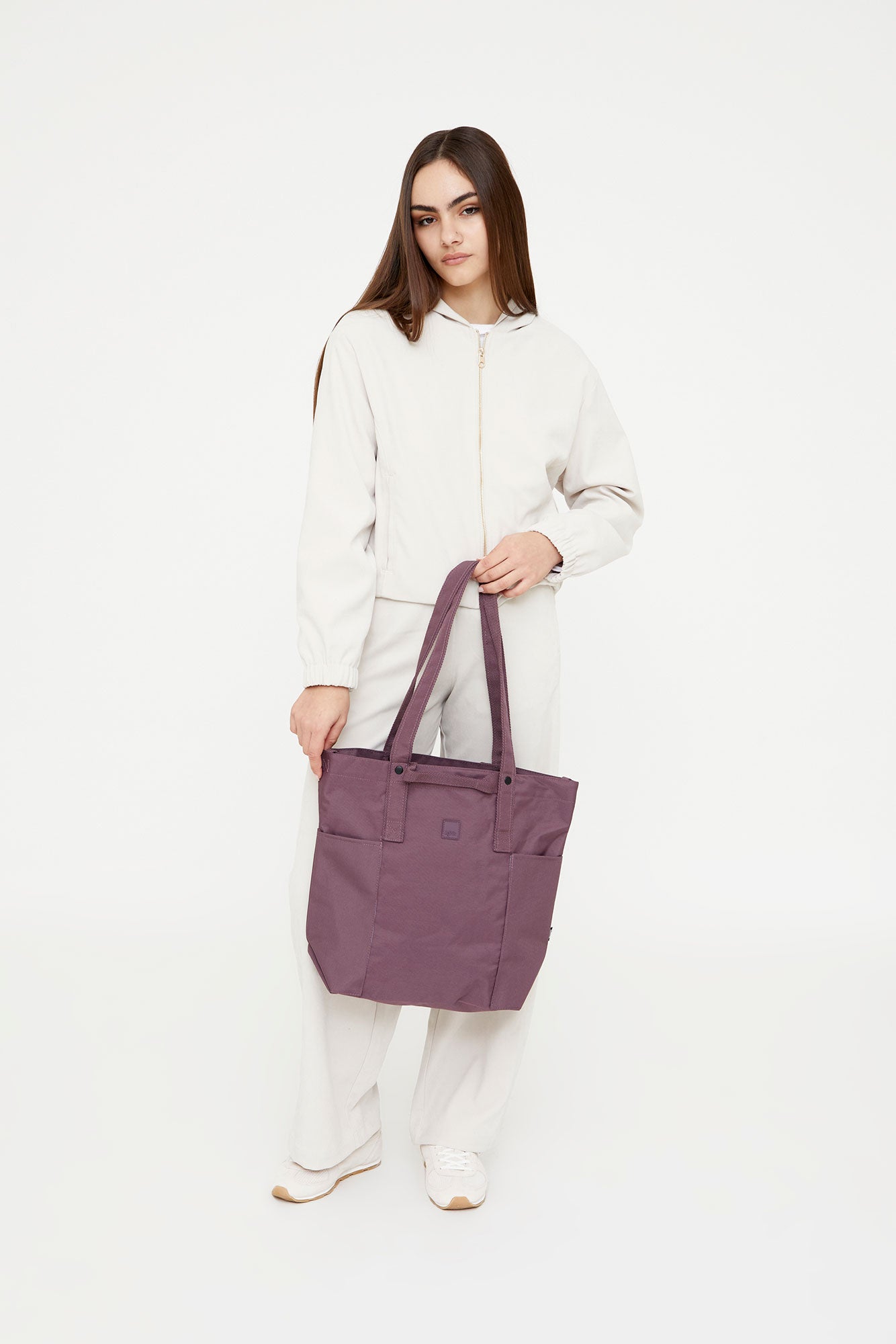 Raw Tote Bag Maroon - Lefrik