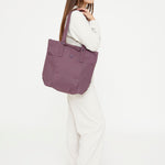 Raw Tote Bag Maroon - Lefrik