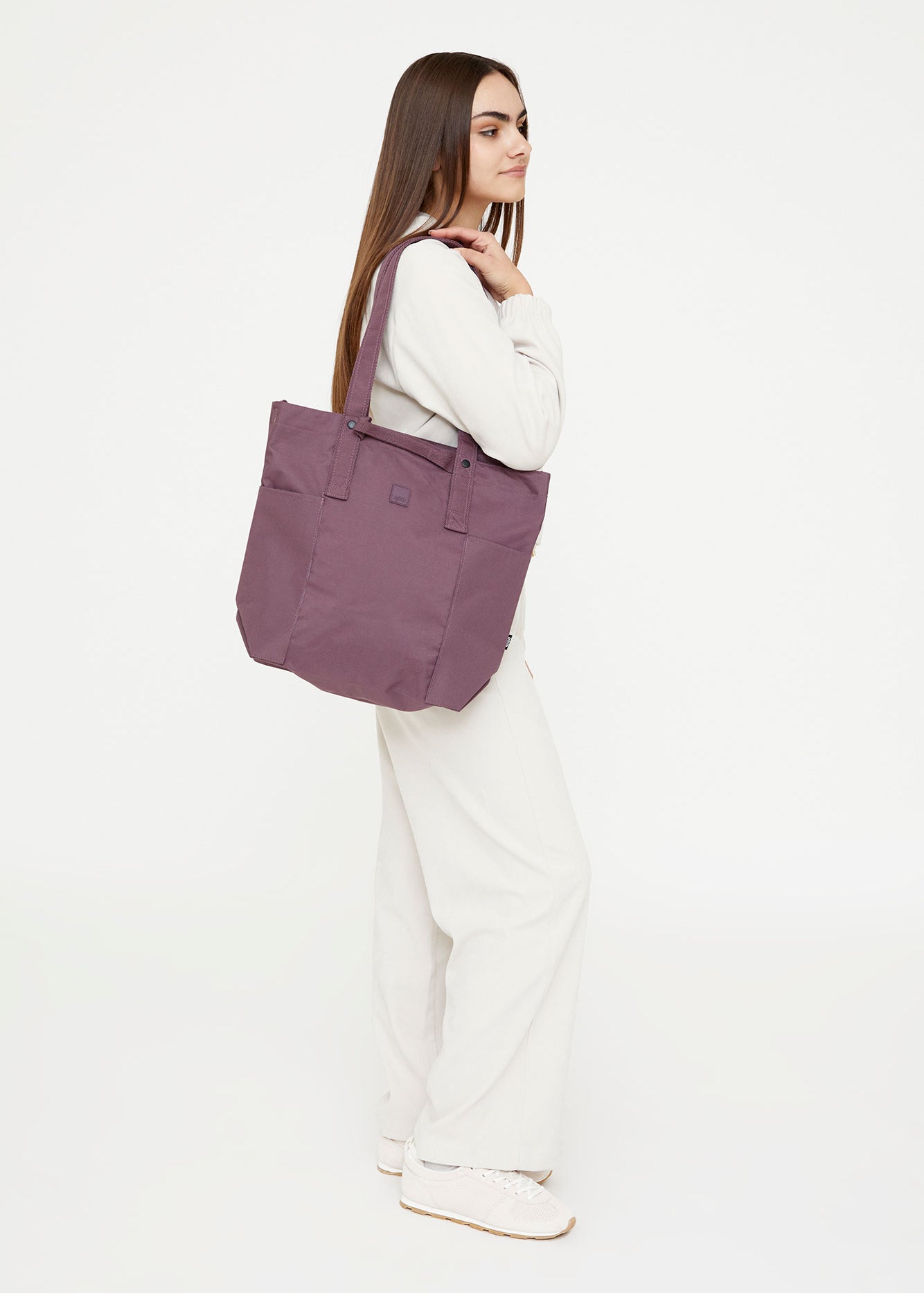 Raw Tote Bag Maroon - Lefrik