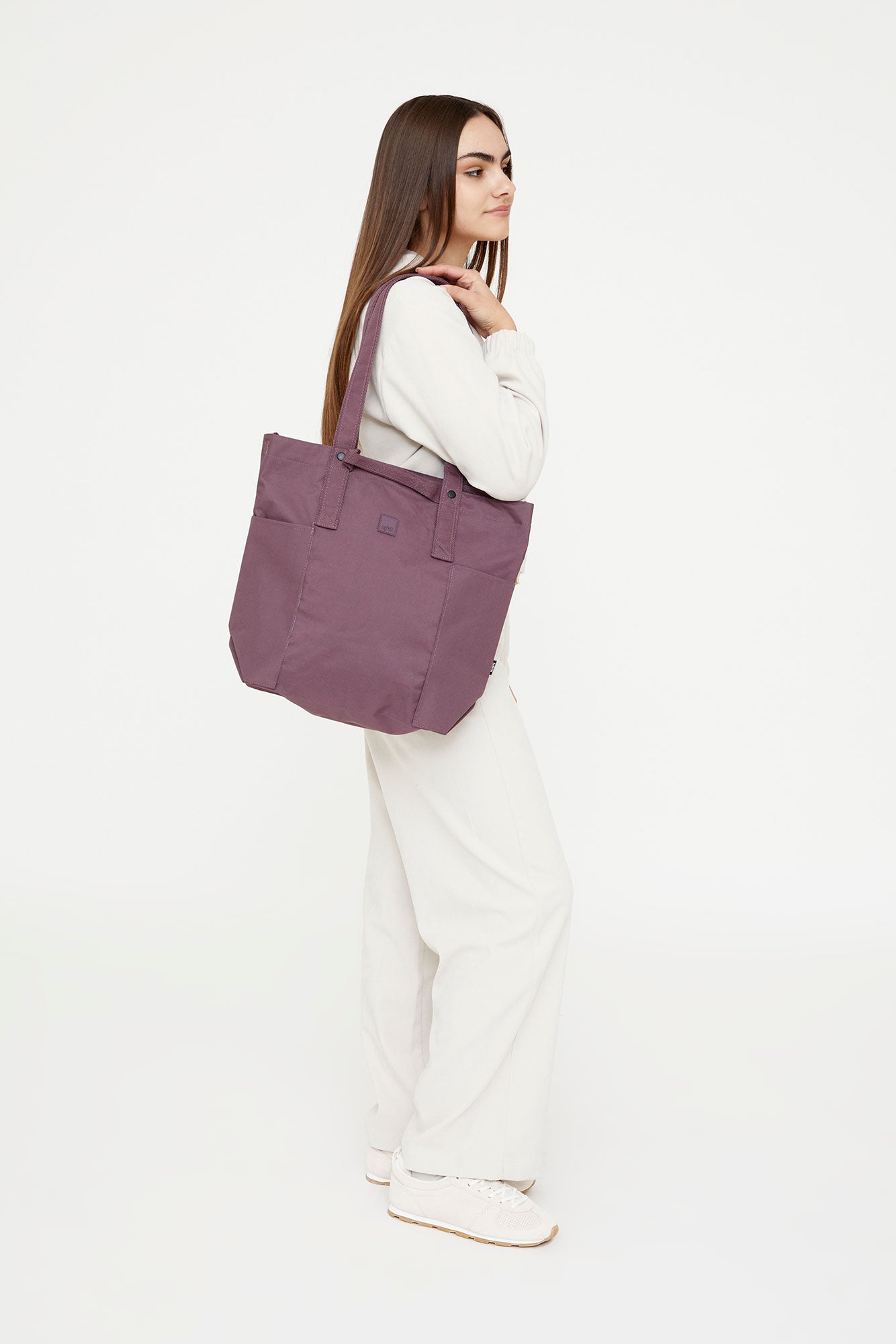 Raw Tote Bag Maroon - Lefrik