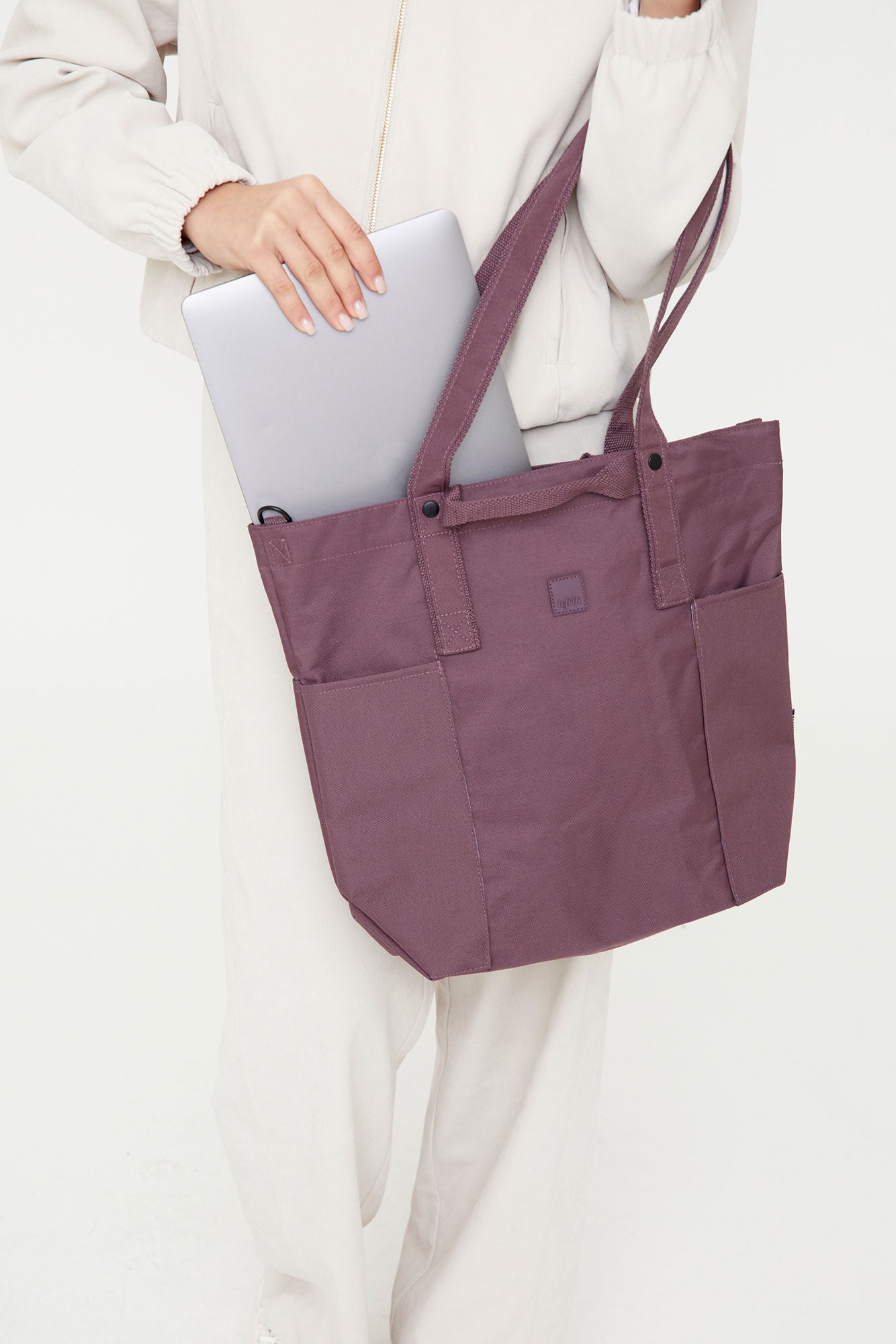 Raw Tote Bag Maroon - Lefrik
